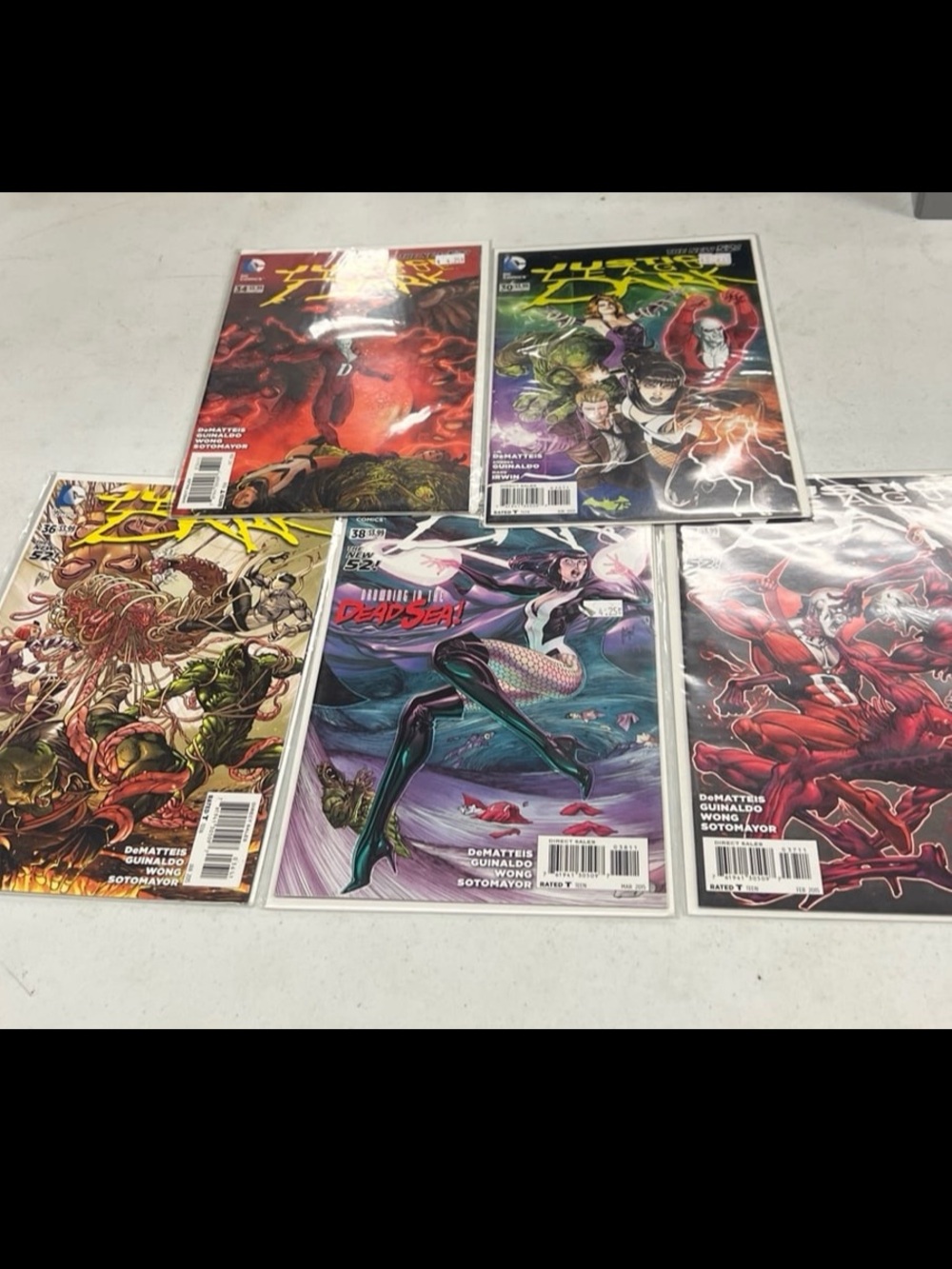 Justice League Dark Comic Lot